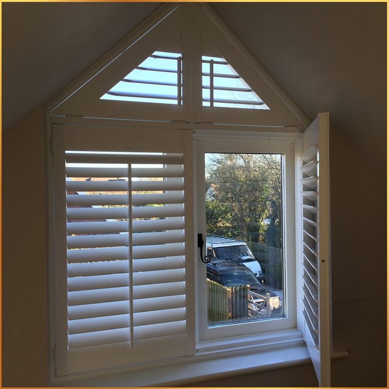 Shaped Window Shutters